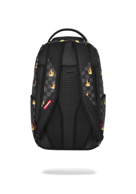 Zaino con Shark Mouth SPRAYGROUND | 910B8730NSZSCRIBBLE FIRE CHECK